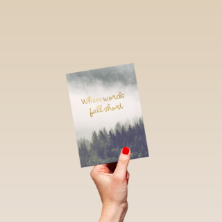 Sterktekaart When words fall short