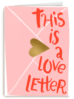 This is a love letter