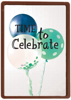 verjaardag man hip time to celebrate