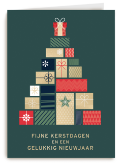 Stack of presents Christmas