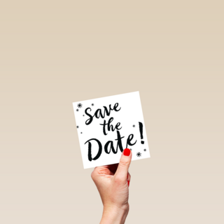 Uitnodiging kerst save the date