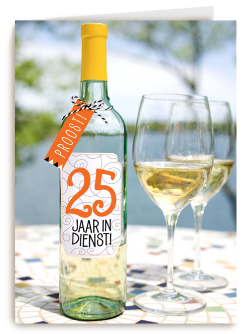 proost 25 jaar in dienst