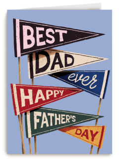 Best dad ever happy fathers day flags
