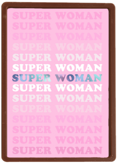 Verjaardagskaart Super woman powervrouw