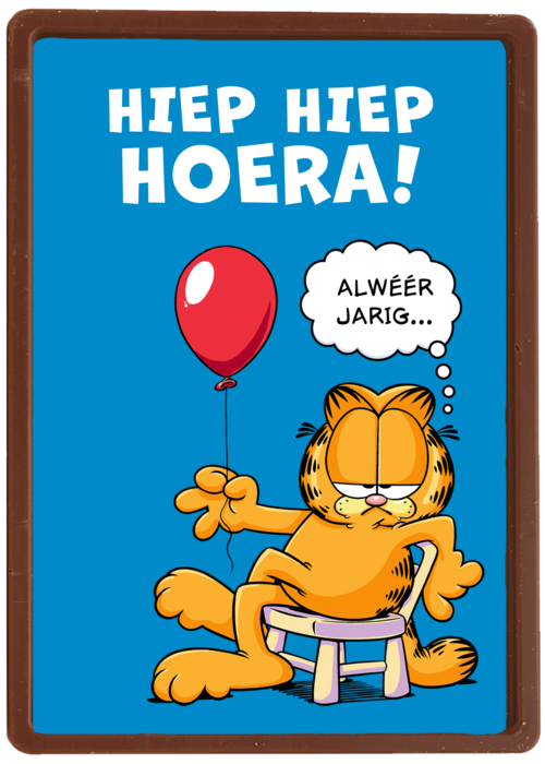 Garfield Alweer jarig