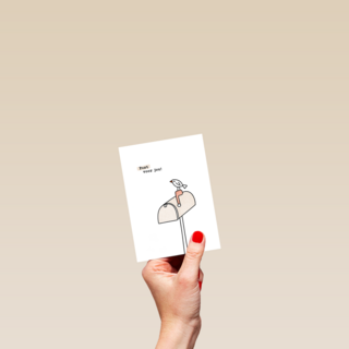 Zomaar kaart post voor jou