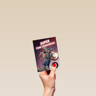 Captain America Superfijne verjaardag
