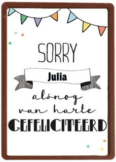 verjaardag te laat sorry alsnog van harte gefeliciteerd