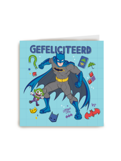 Gefeliciteerd kaart Batman
