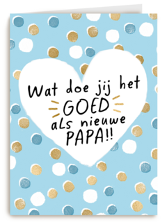 vaderdag kaart klassiek wat doe jij het goed als nieuwe papa