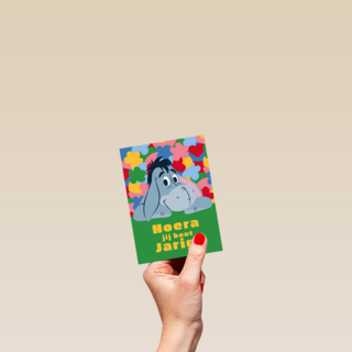 Winnie The Pooh Eeyore Jarig