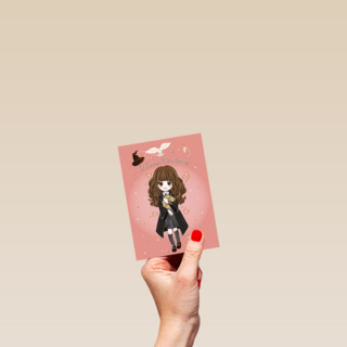 Harry Potter Happy Birthday Hermelien