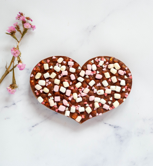 Chocstar Chocolade Hart Marshmallow 