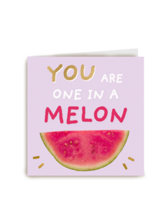 Bedankt kaart You are one in a melon