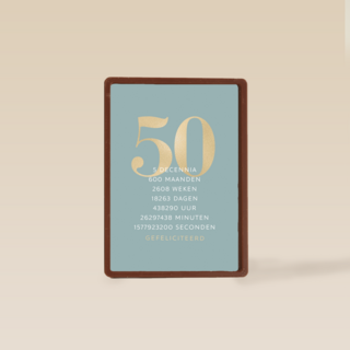 Verjaardagskaart 50 5 decennia