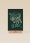 Stijlvolle verjaardagskaart met Happy birthday dad