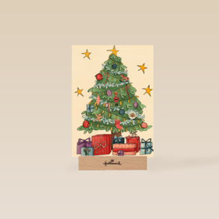 kerstkaart hip kerstboom getekend matia studio