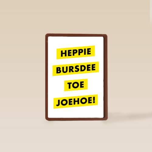 Verjaardagskaart man vrouw grappig heppie bursdee to joehoe