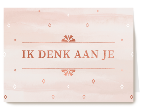sterkte kaart ik denk aan je