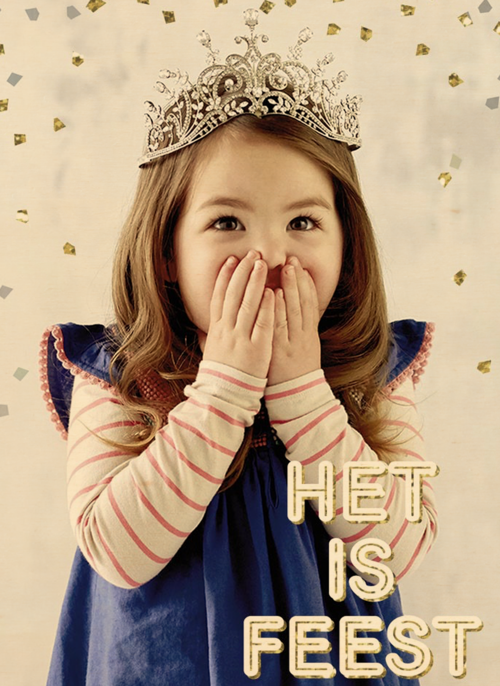 het is feest met glitters