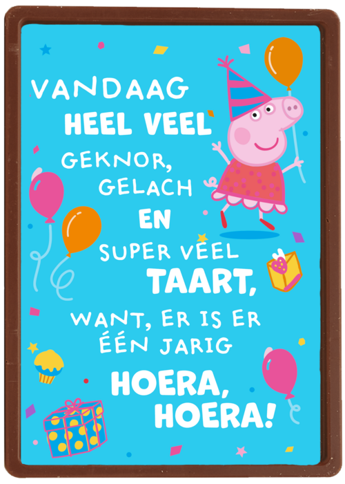 Peppa Pig Hoera Hoera