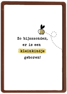 Geboortefelicitatie zo bijzzzonder een kleinkind
