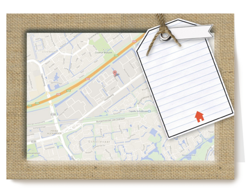 googlemaps verhuisd naar het volgende adres