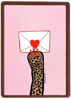 Envelop met liefde Bouffants and Broken Hearts