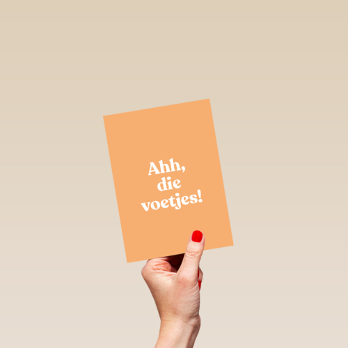 geboorte felicitatie zoon dochter andc ahh die voetjes