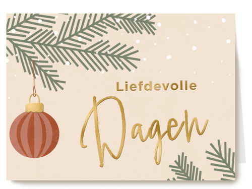 Liefdevolle dagen gewenst