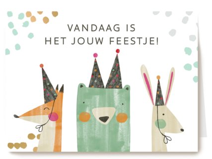 vandaag is het jouw feestje met deze beesten