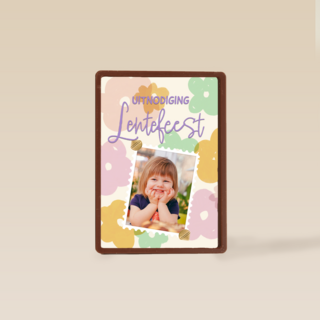 Uitnodiging Lentefeest fotokaart