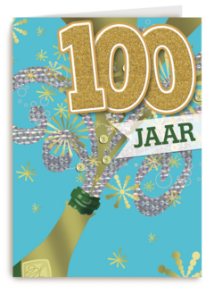 verjaardag leeftijden champagne 100