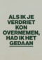 Als ik je verdriet kon overnemen AndC