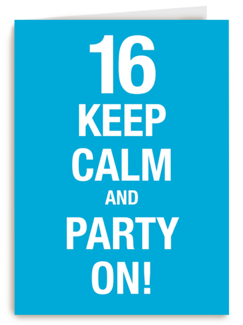 16 keep calm and party n