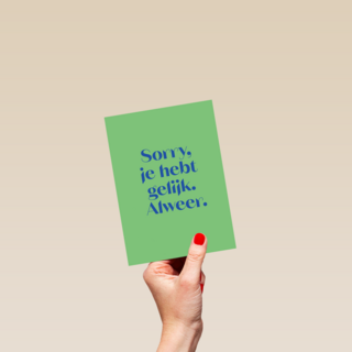 andC sorry je hebt gelijk