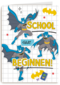 Batman Back to School kaart