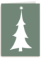 hallmark kerstkaart met kerstboom