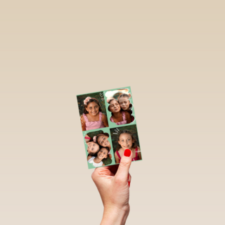 Fotokaart Collage Groen