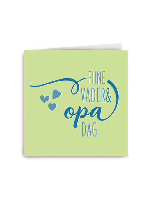 vaderdag kaart fijne vader en opa dag