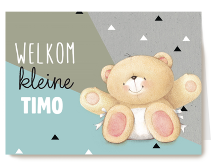 forever friends zoontje welkom allerkleinste jongen