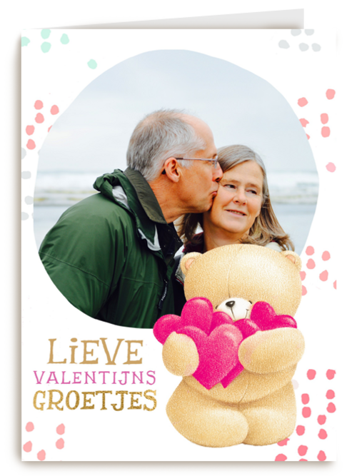valentijnskaart foto forever friends