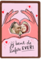 fotokaart Jij bent de liefste ever