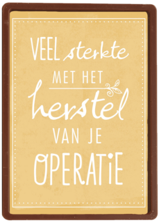Herstel maar snel