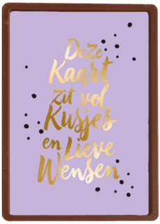 liefdeskaart deze kaart zit vol kusjes