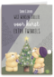 kerstkaart wij wensen jullie voor kerst extra twinkels