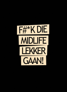 Verjaardagskaart 50 fuck die midlife lekker gaan