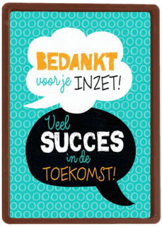 praatwolk bedankt voor je inzet