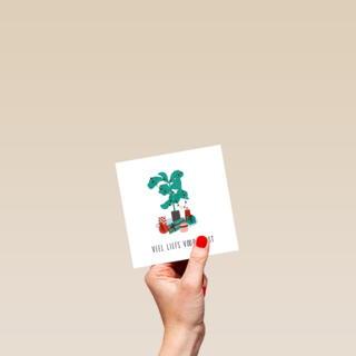 veel liefs voor kerst kerstkaart