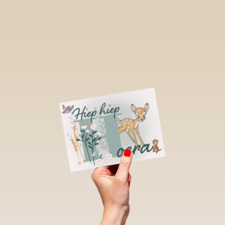 Bambi hiep hiep hoera